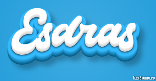 Esdras Efecto de Texto