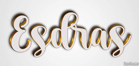Esdras Efecto de Texto