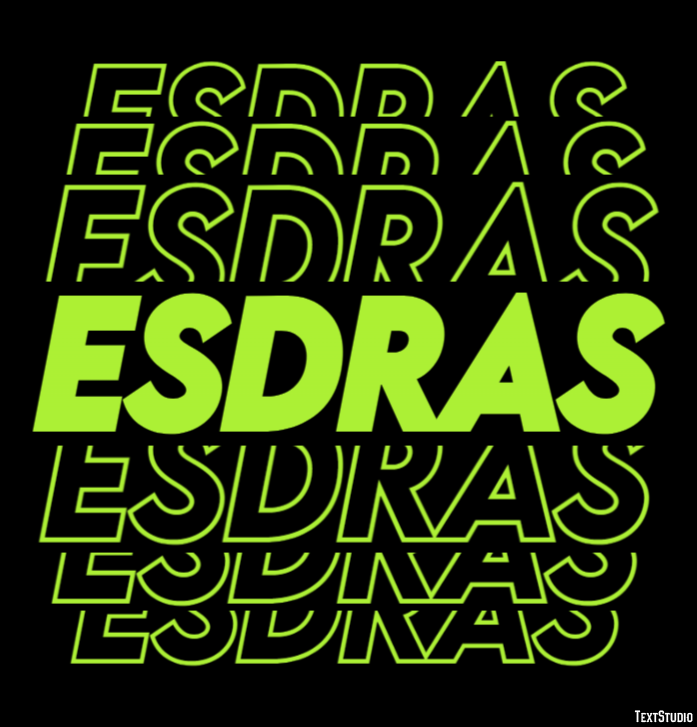 Esdras Efecto de Texto