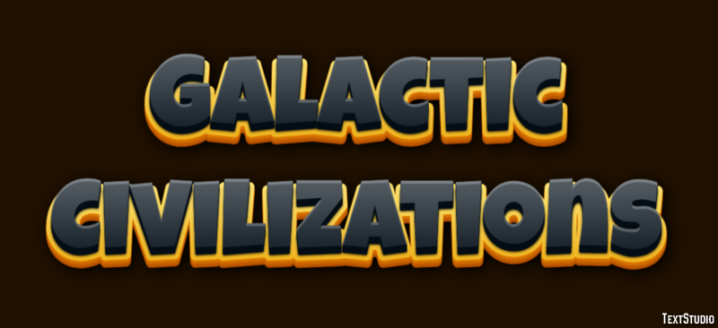 Galactic Civilizations Effetto testo