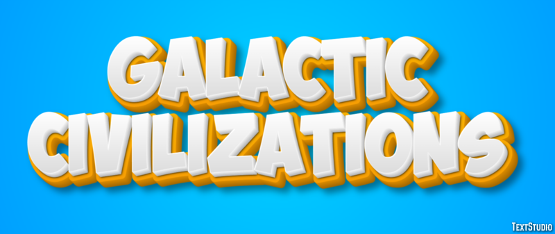 Galactic Civilizations Effetto testo