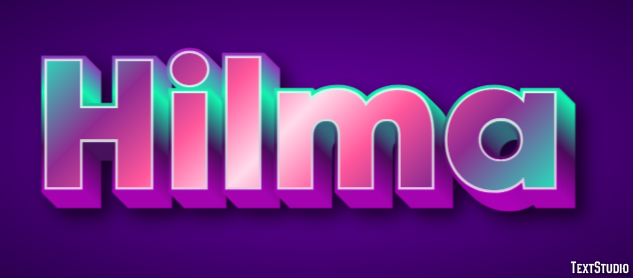 Hilma Efecto de texto