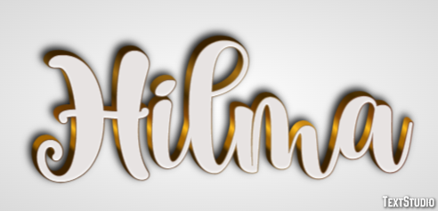 Hilma Efecto de texto