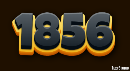 1856 Эффект текста