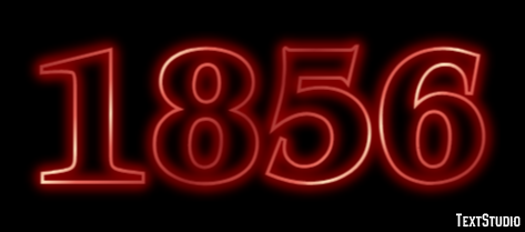 1856 Текстовый эффект