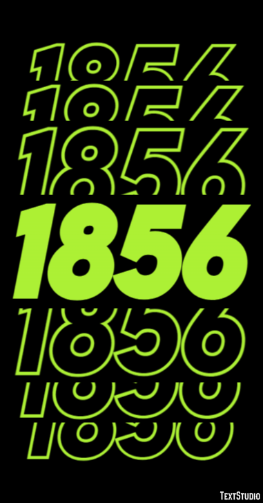 1856 Texteffekt