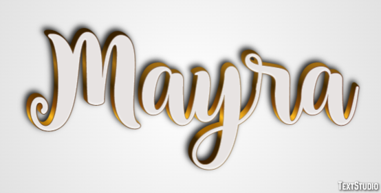 Mayra Эффект текста