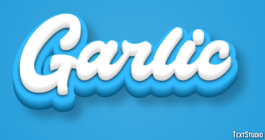 Garlic Text Effect