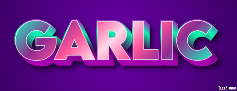Garlic Text Effect