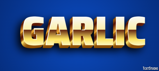 Garlic Text Effect