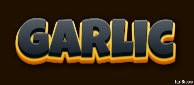 Garlic Text Effect