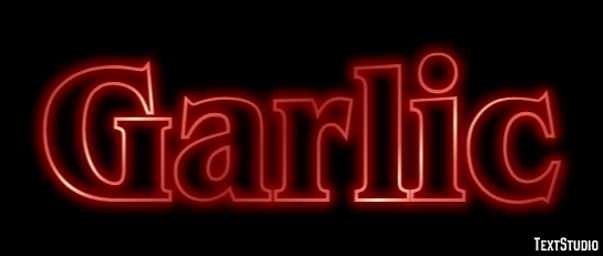 Garlic Text Effect