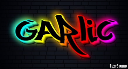 Garlic Text Effect