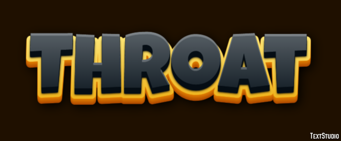 Throat Text Effect