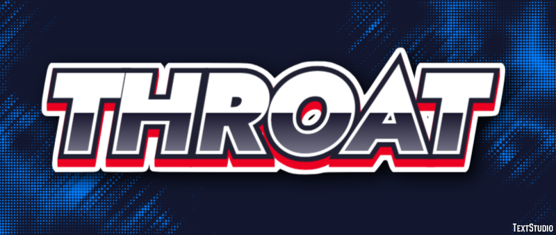 Throat Text Effect