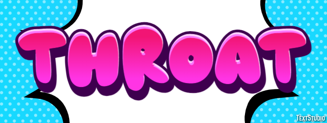 Throat Text Effect