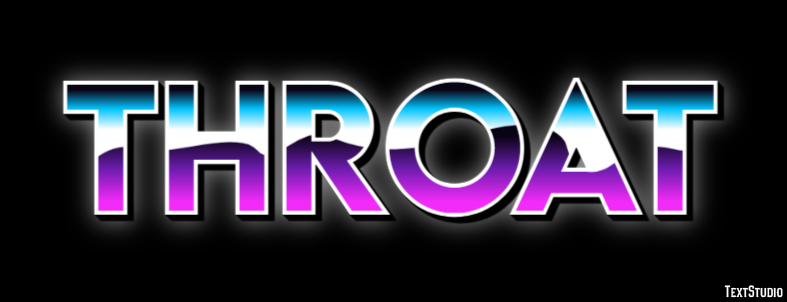 Throat Text Effect