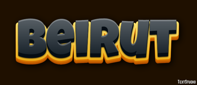Beirut Text effect
