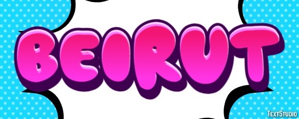 Beirut Text effect