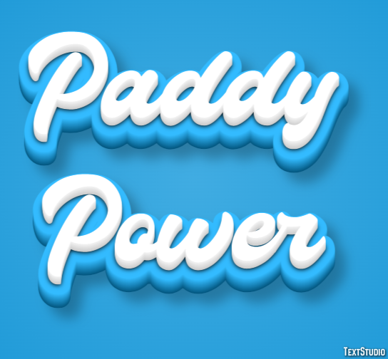 Paddy Power Efekt tekstowy