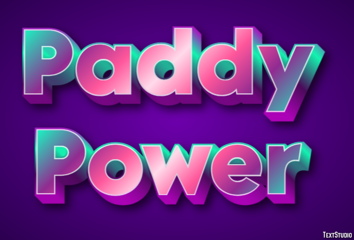 Paddy Power Efekt tekstowy