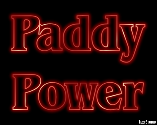 Paddy Power Efekt tekstowy