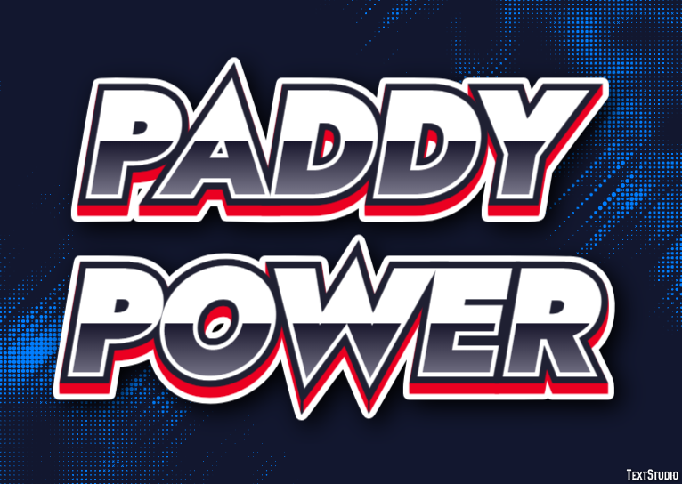 Paddy Power Efekt tekstowy