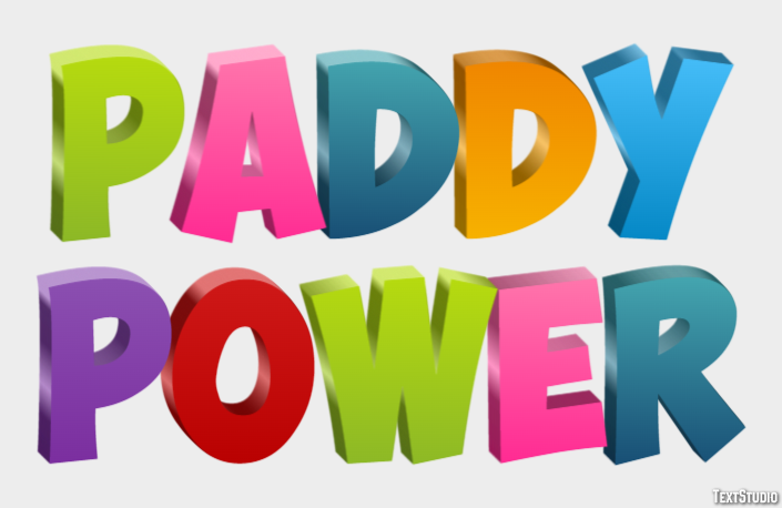 Paddy Power Efekt tekstowy