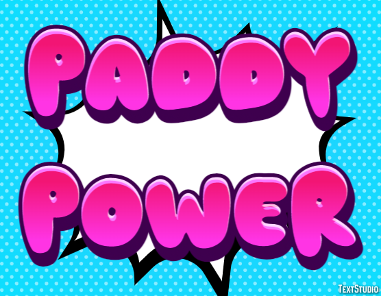 Paddy Power Efekt tekstowy