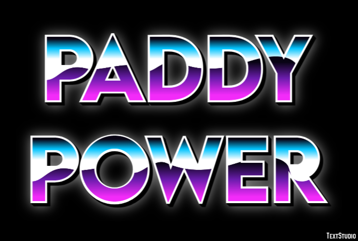 Paddy Power Texteffekt