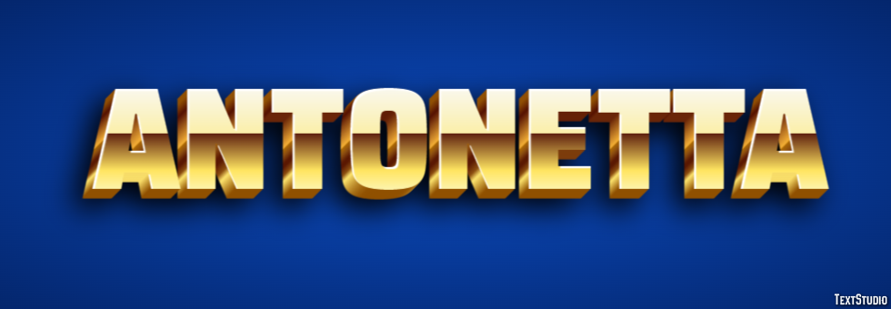 Antonetta Text effect
