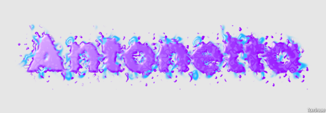 Antonetta Text effect