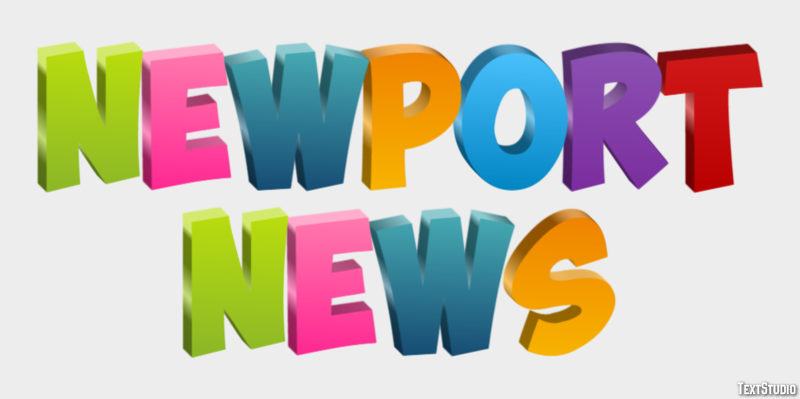 Newport News Efekt tekstowy