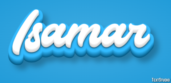Isamar Text Effect