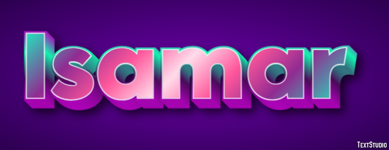 Isamar Text Effect