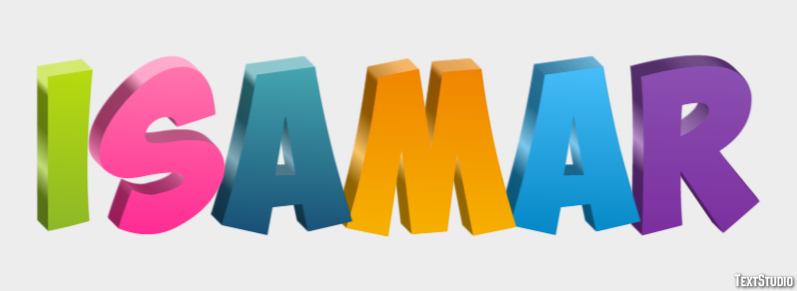 Isamar Text Effect