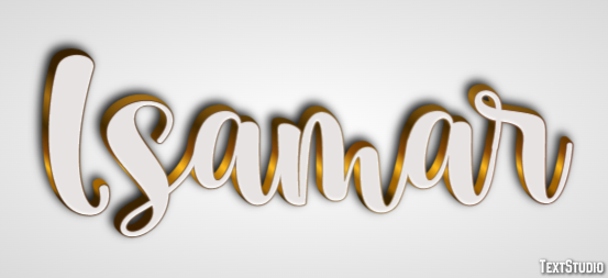 Isamar Text Effect