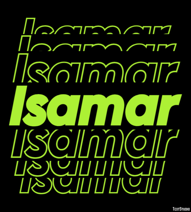 Isamar Effetto testo