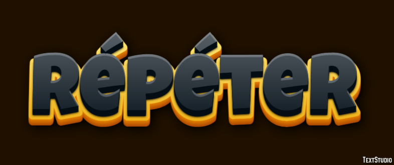 Répéter Effet de Texte