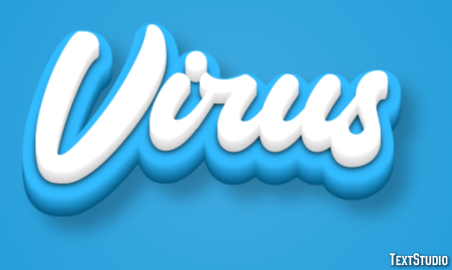 Virus Text Effect
