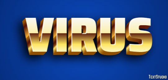 Virus Text Effect