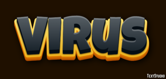 Virus Text Effect