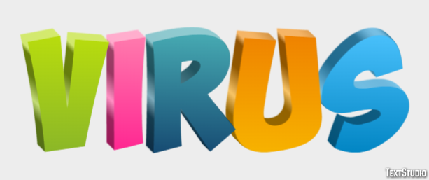Virus Text Effect
