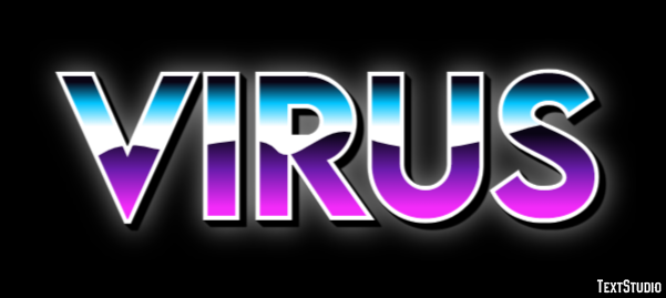 Virus Text Effect