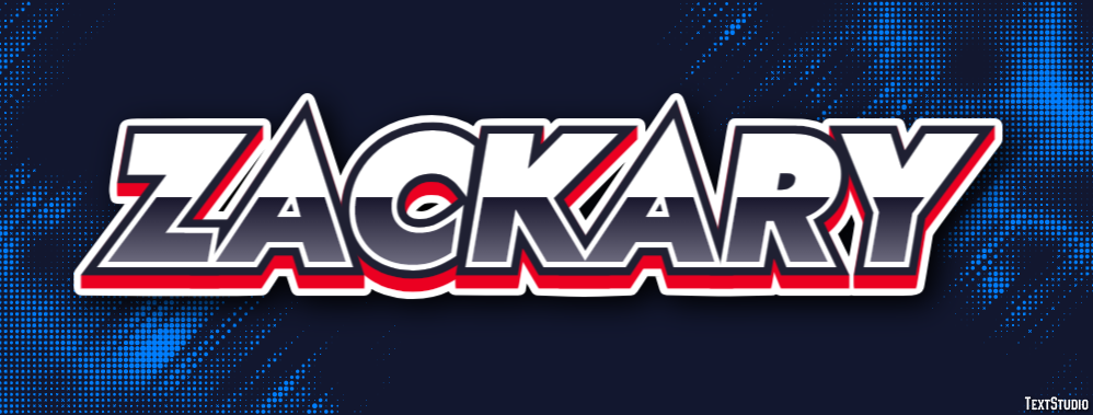 Zackary Text effect