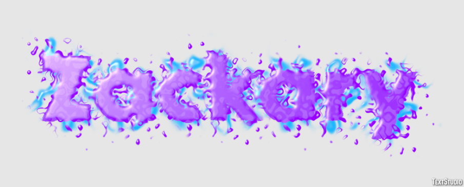 Zackary Text effect