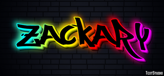 Zackary Text Effect