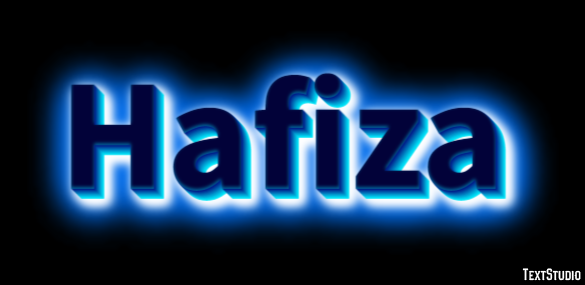 Hafiza Efecto de texto