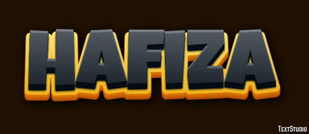 Hafiza Text Effect