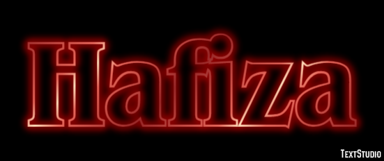 Hafiza Efecto de texto